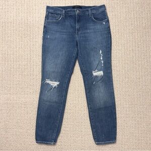 J BRAND Johnny Redemption Distressed BoyFriend Jeans 27